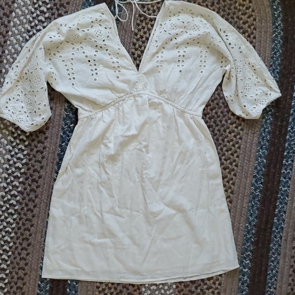Lovestitch Hometown Honey Cotton Eyelet Dress - Picture 2 of 6